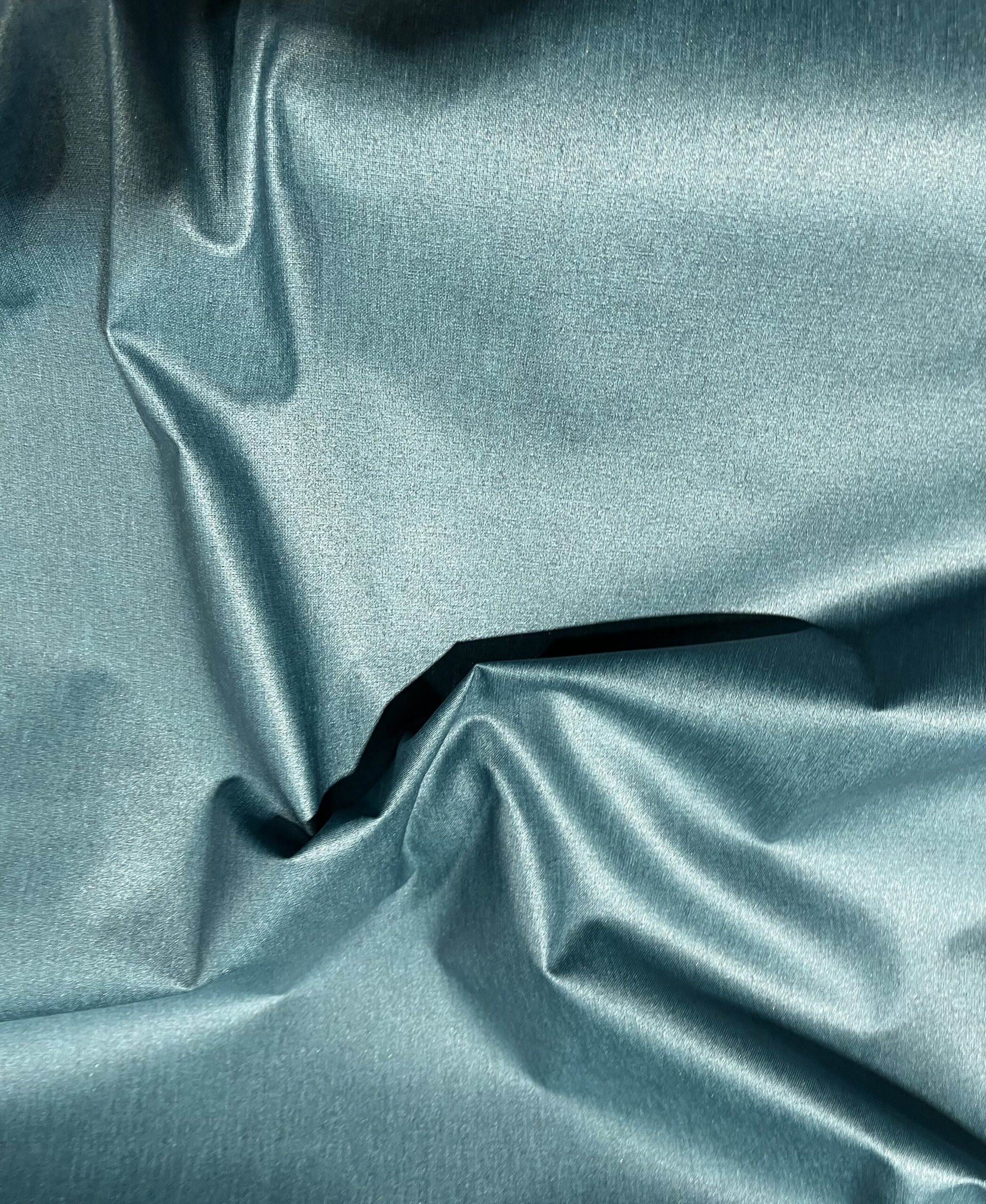 Coton enduit -Uni Canard pailletée.