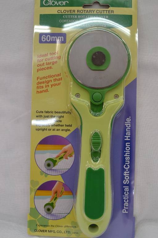 Mercerie - Cutter rotatif Clover 60mm