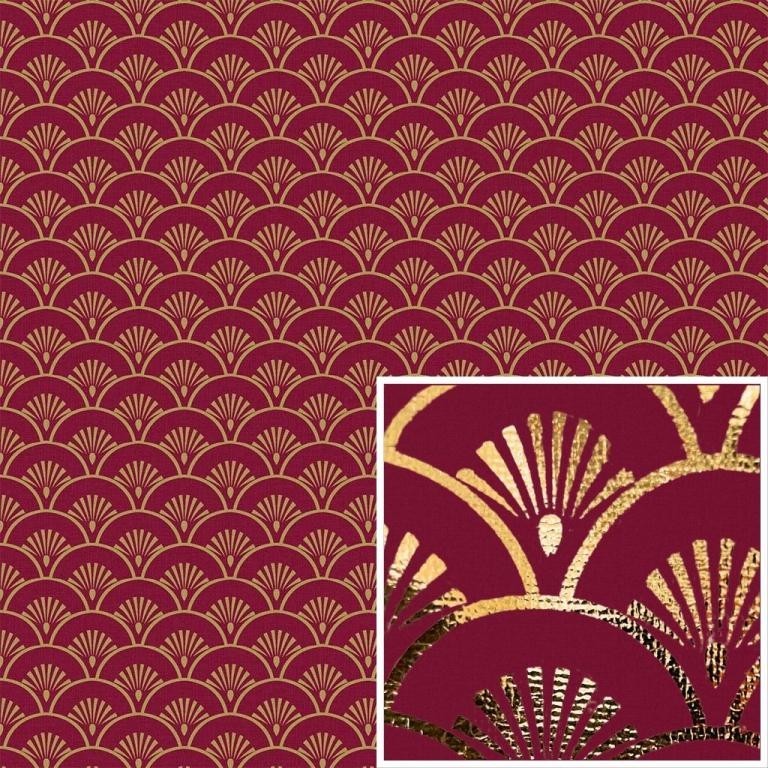 Noel-Canvas rouge et doré