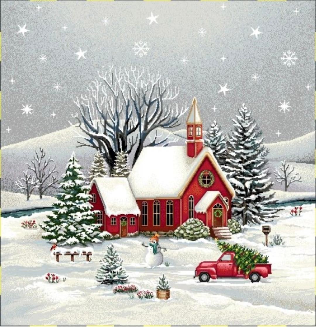 Carré -monument et pick up