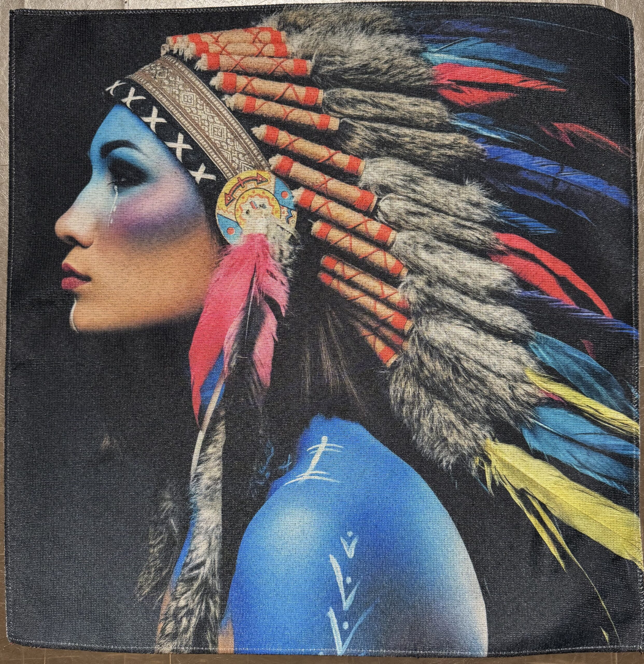 Carré polyester -cheyenne.