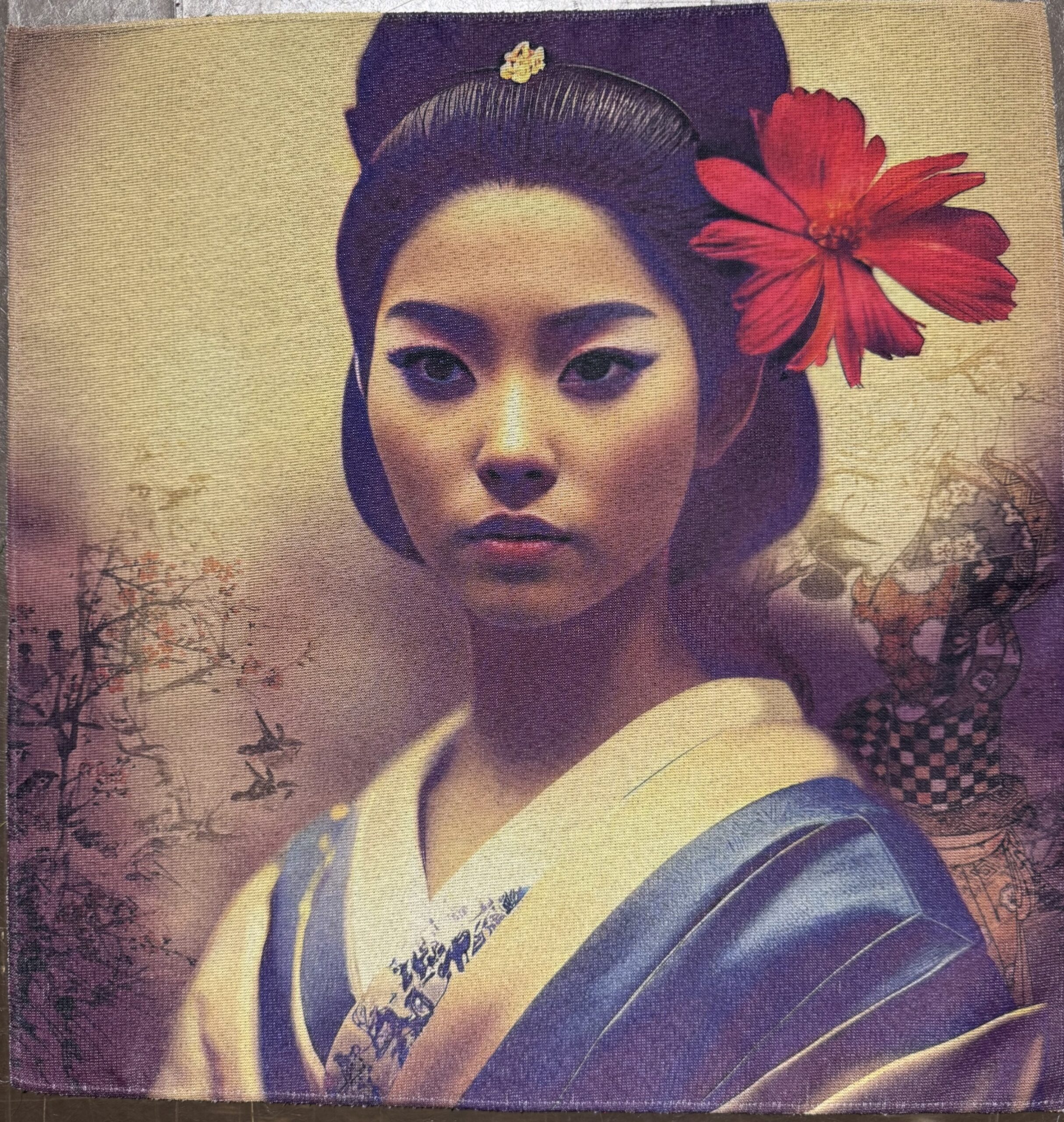 Carré polyester -Gheisa.