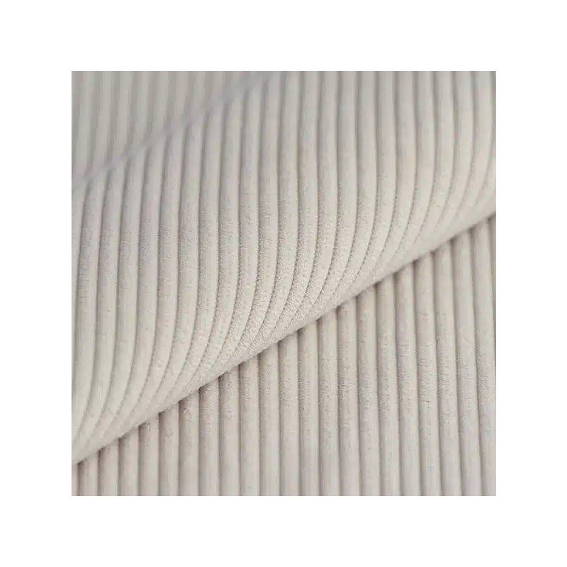 Ameublement -velours cotelé beige