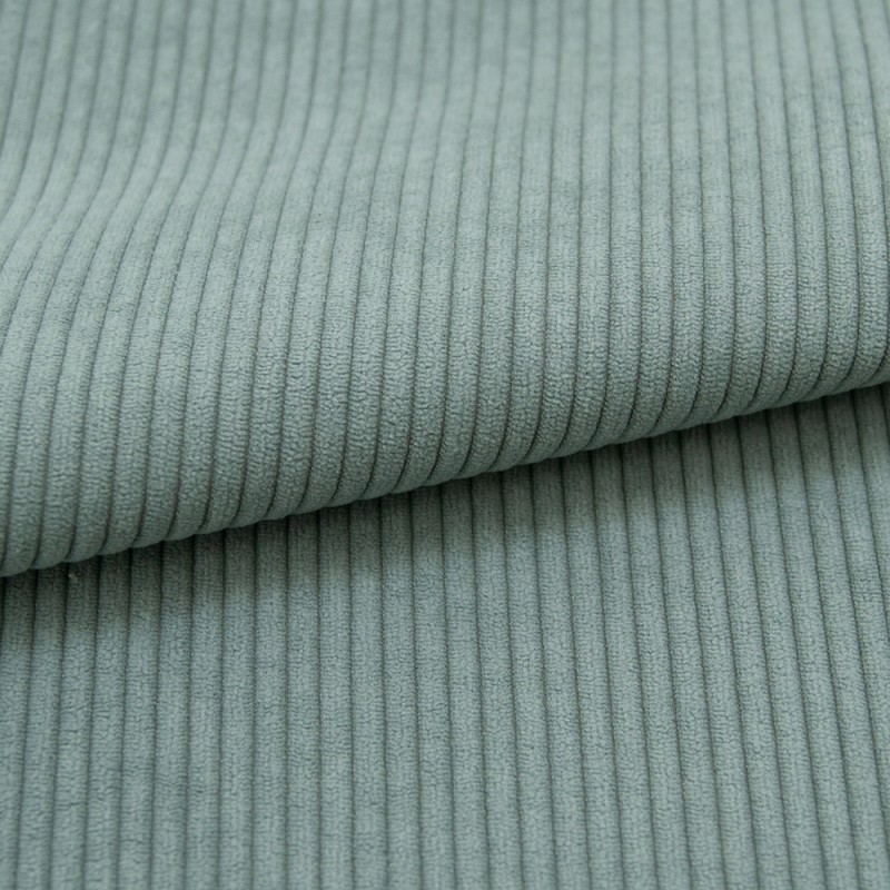 Ameublement -velours cotelé litchen