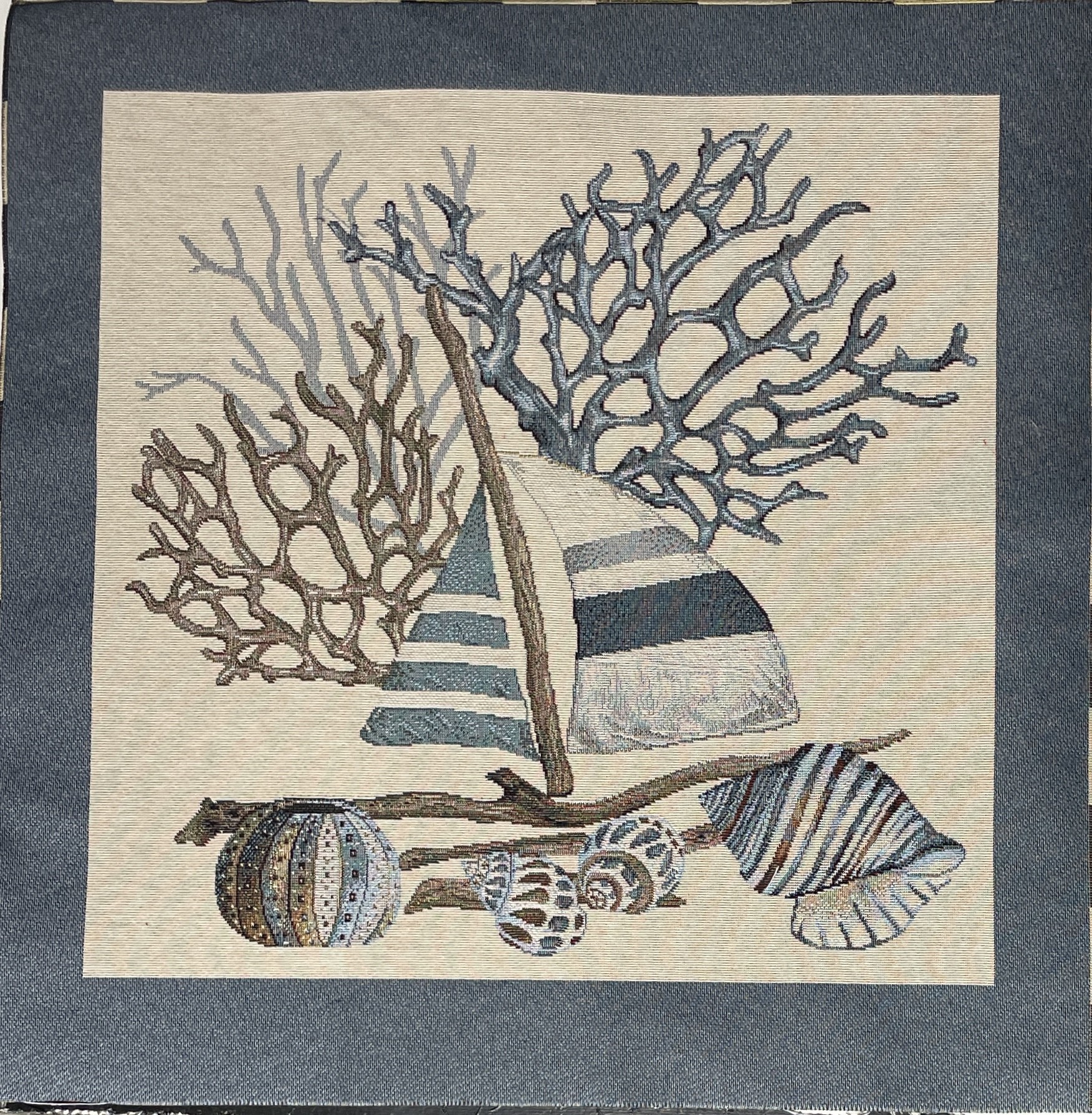 Carré - Bateau et coquillages