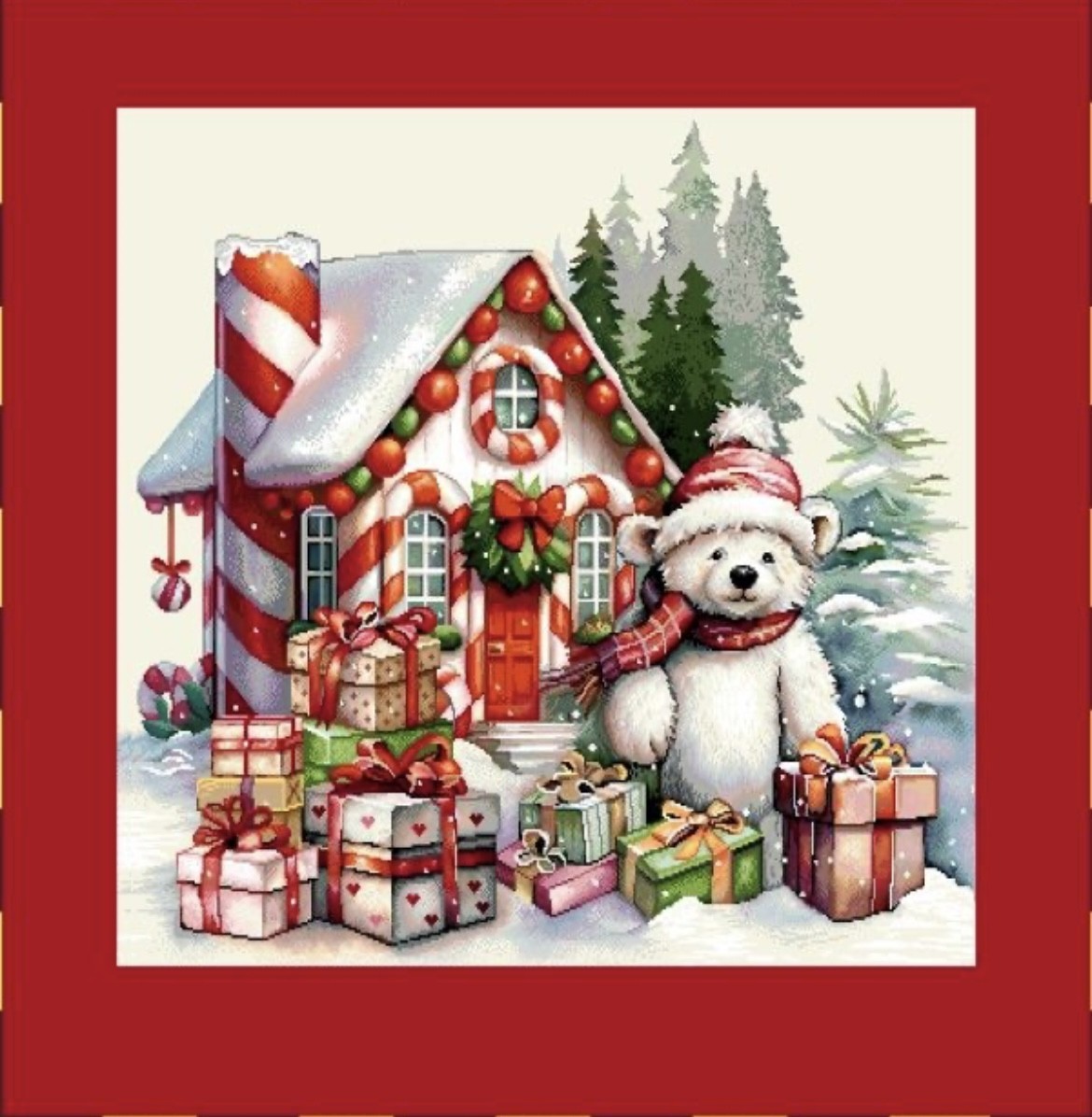 Carre-Ours maison pain d’épices et cadeaux