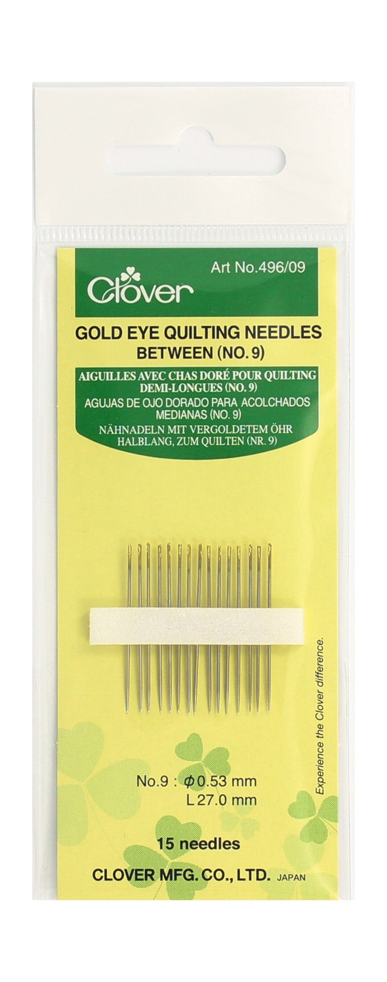 Mercerie - Aiguilles à quilter n°9