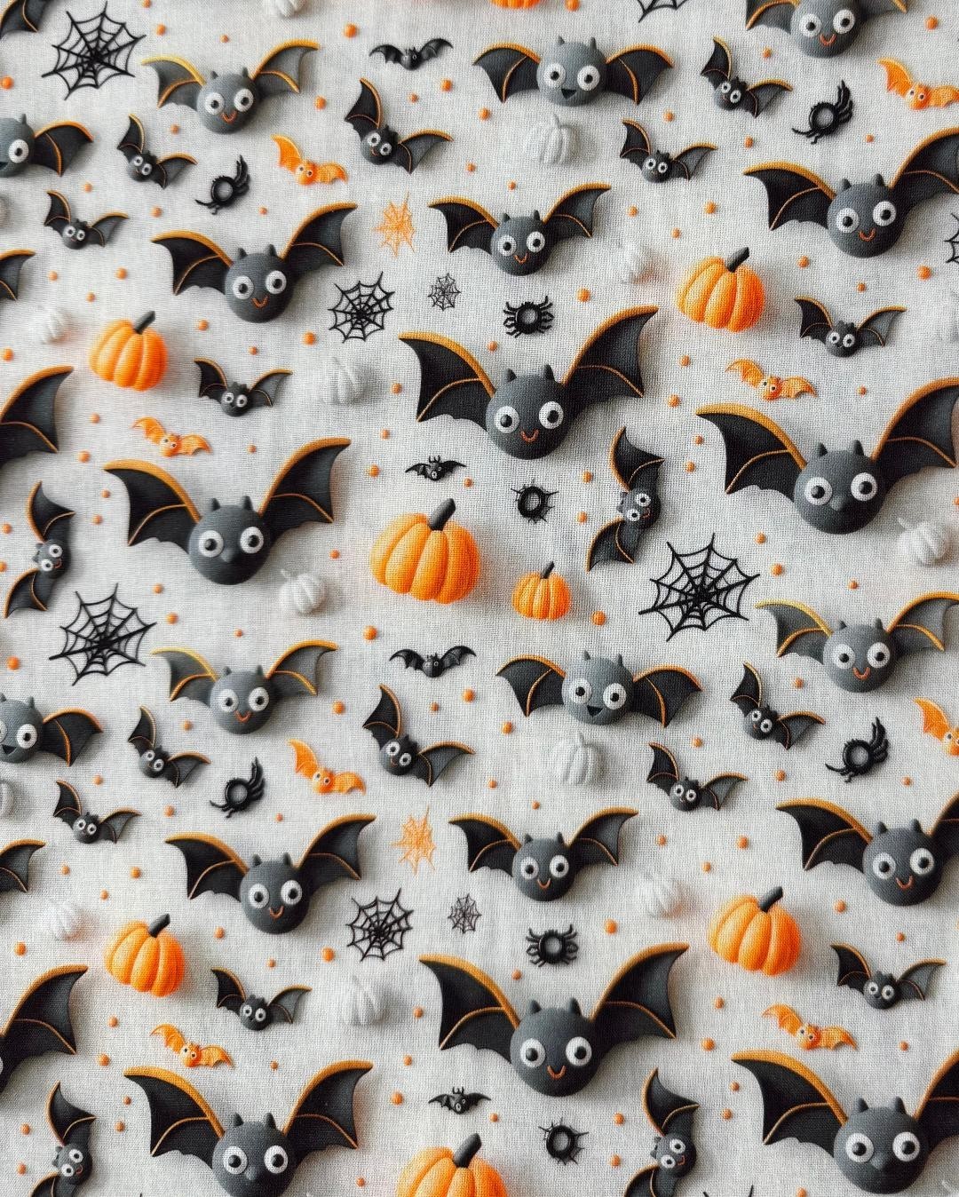 Chauve souris  et citrouille de  halloween