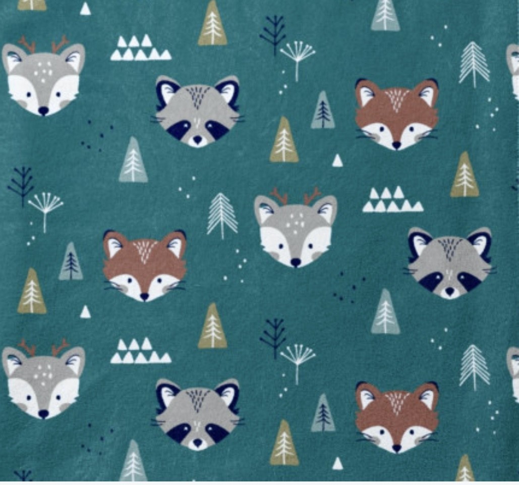 Maille doudou animaux