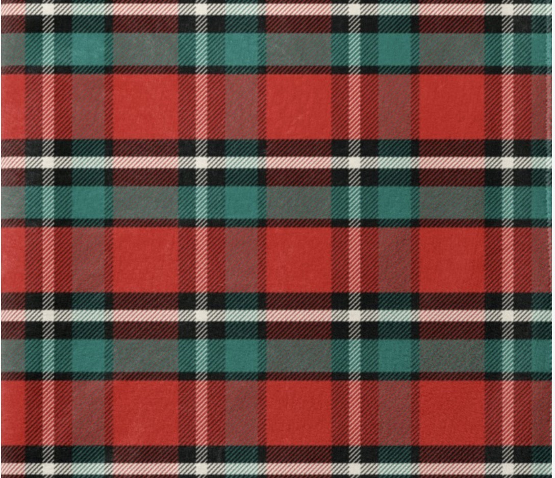 Maille doudou écossais