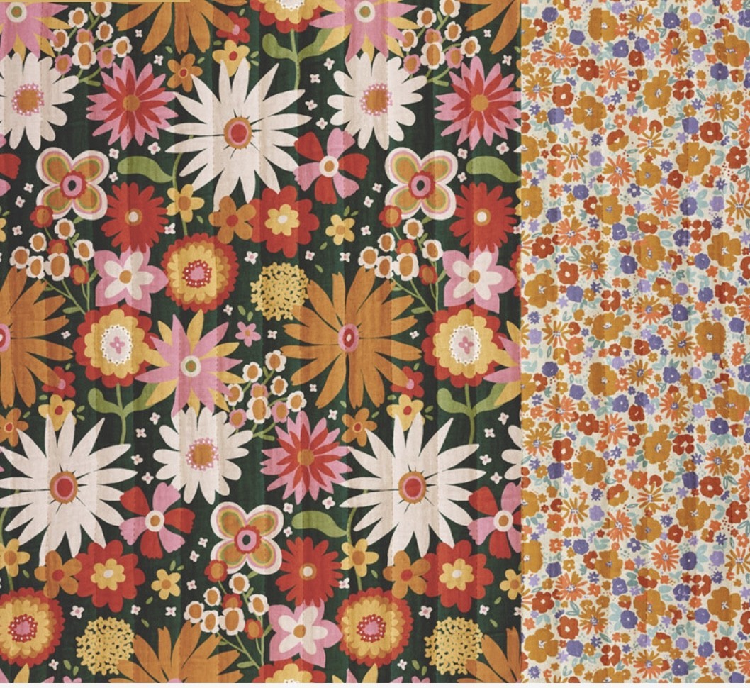 Matelassé - fleurs 1