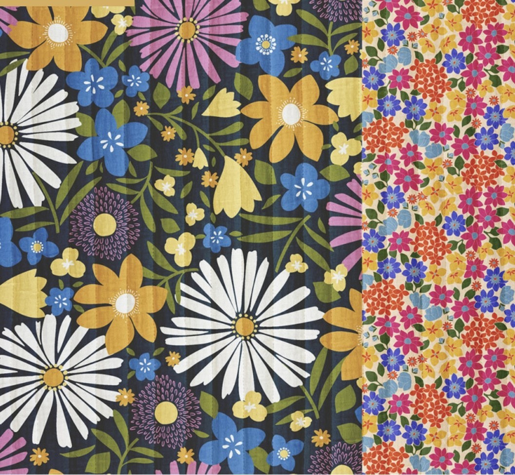 Matelassé - fleurs 2