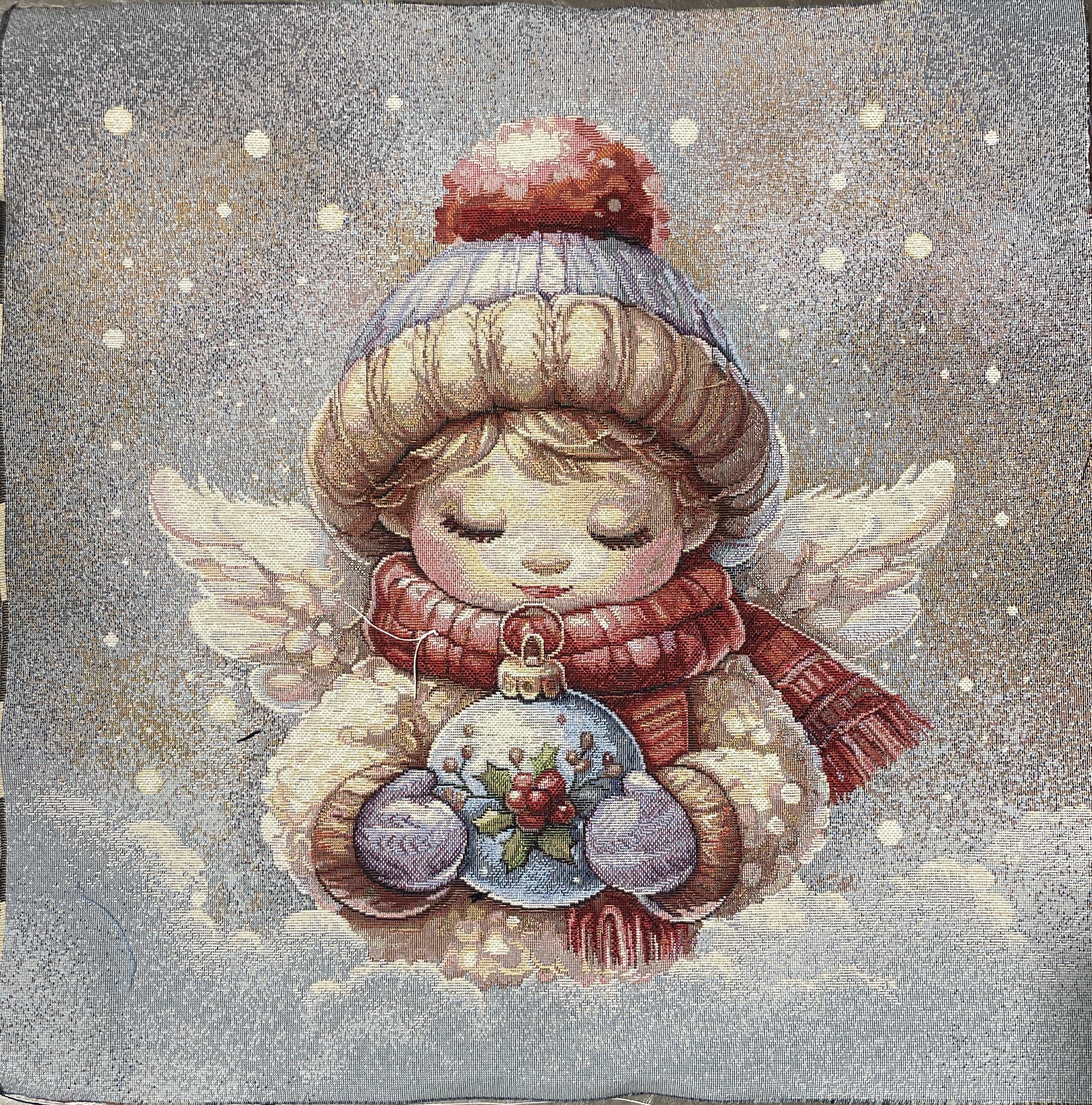 Carre-Ange et boule de Noël