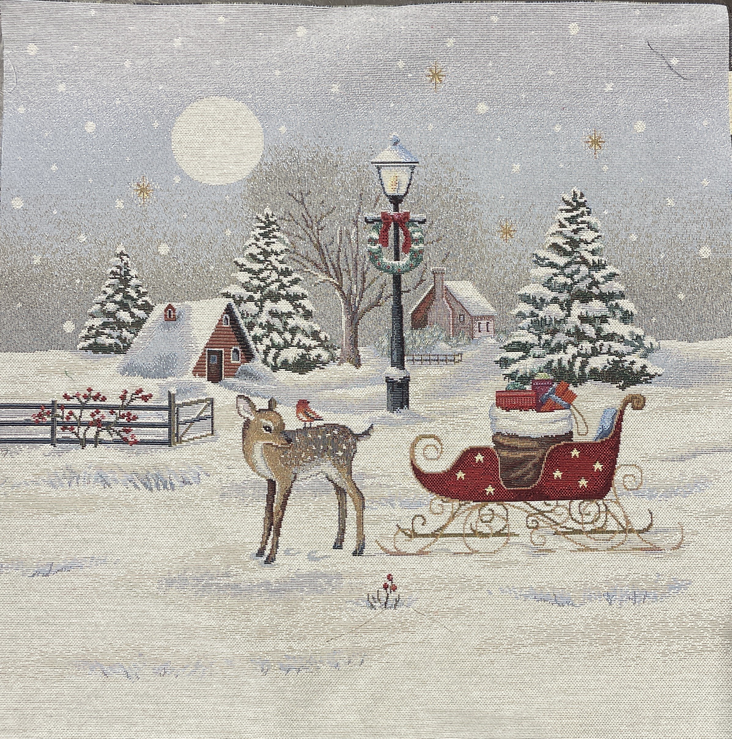 Carre-Faon calèche de Noël