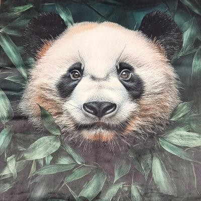 Carré  velours Panda