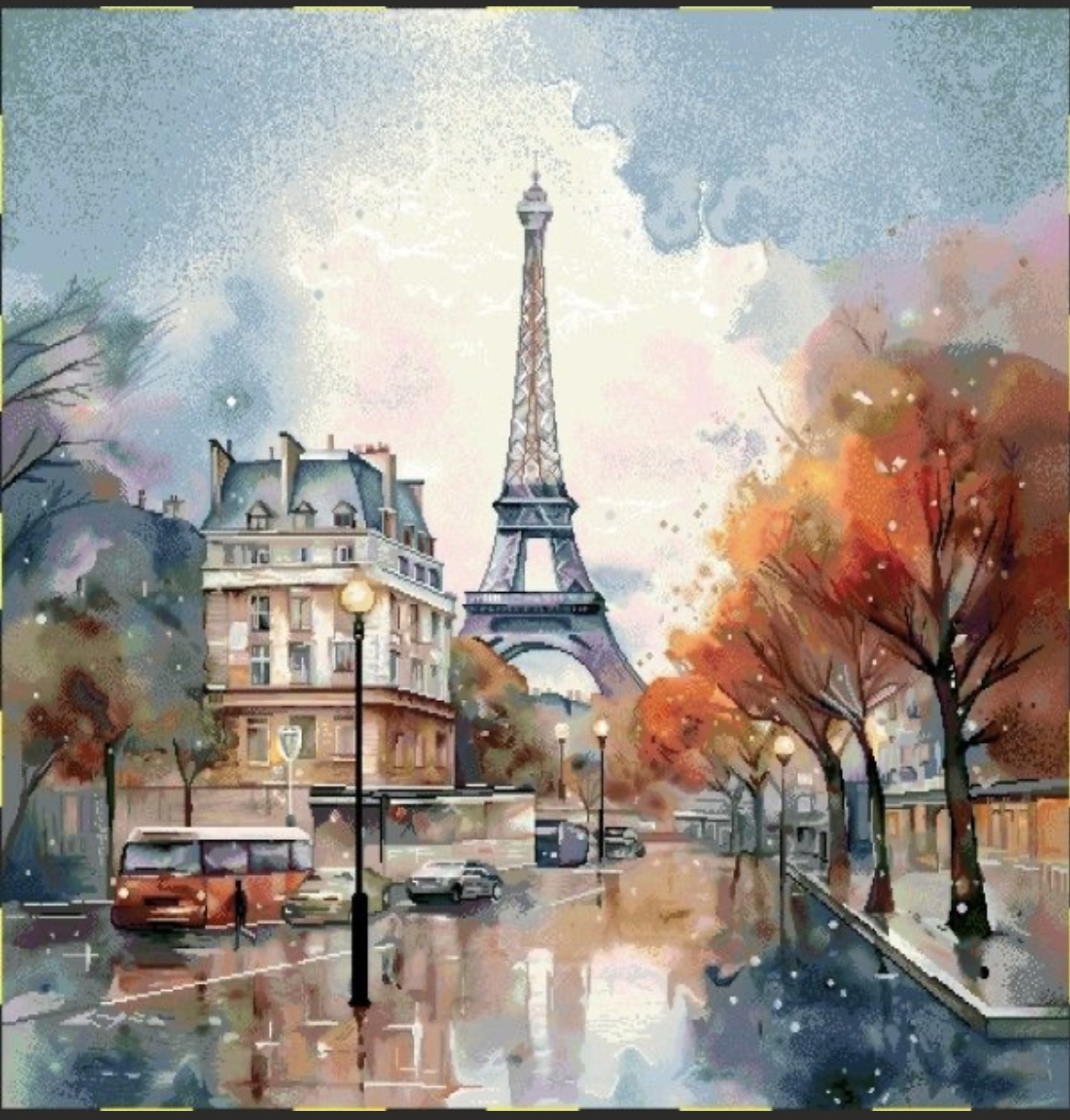 Carre- Paris moderne