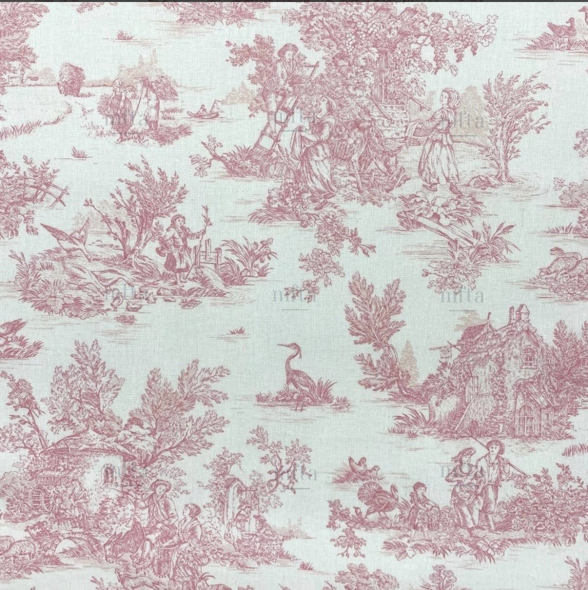 Coton150- Mini pastorale rouge