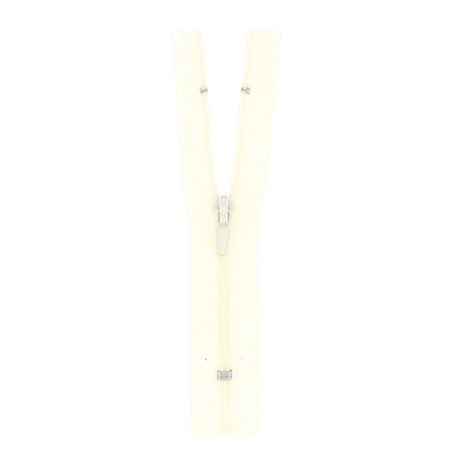 Mercerie - Fermeture à glissière écrue non séparable