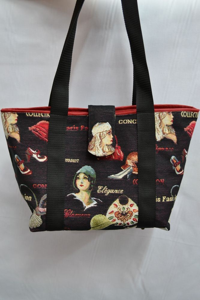 kit sac trapeze fashion noir