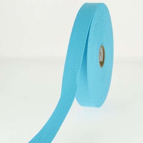 Sangle 30mm - Coton turquoise