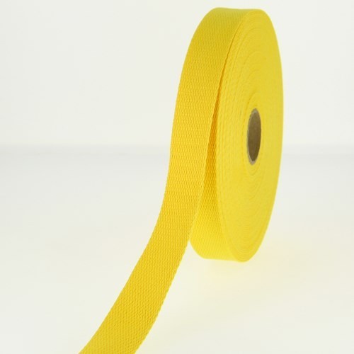 Sangle 30mm - Coton jaune