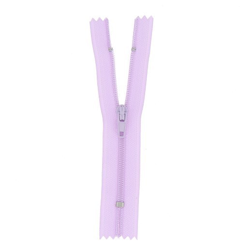 Mercerie - Fermeture éclair parme