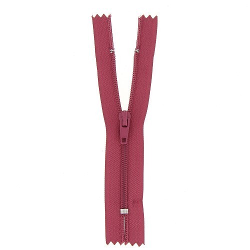 Mercerie - Fermeture éclair vieux rose