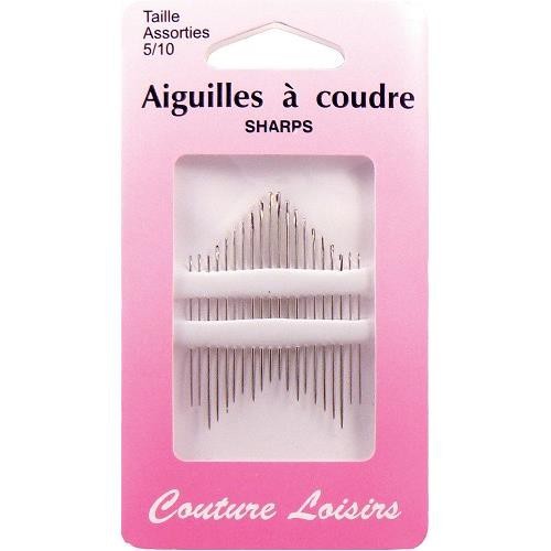Mercerie - Aiguilles à coudre tailles assorties 5/10