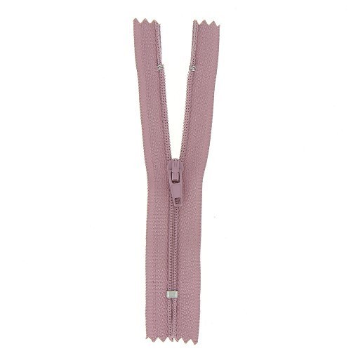 Mercerie - Fermeture éclair lie de vin