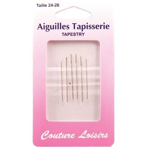 Mercerie - Aiguilles tapisserie taille 24/26