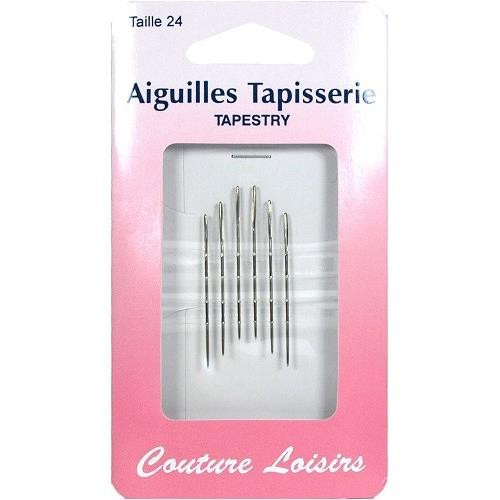 Mercerie - Aiguilles tapisserie taille 24