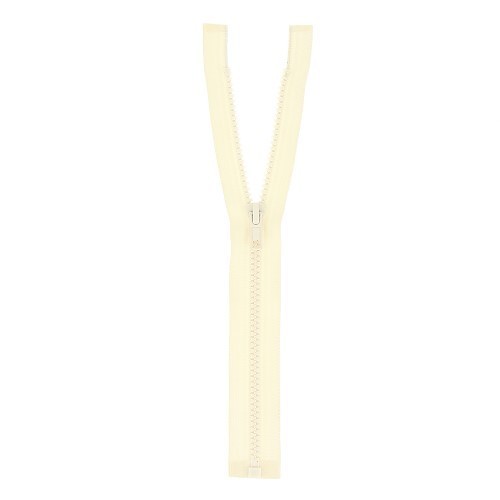 Mercerie - Fermeture éclair séparable écrue