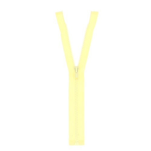 Mercerie - Fermeture éclair séparable jaune claire