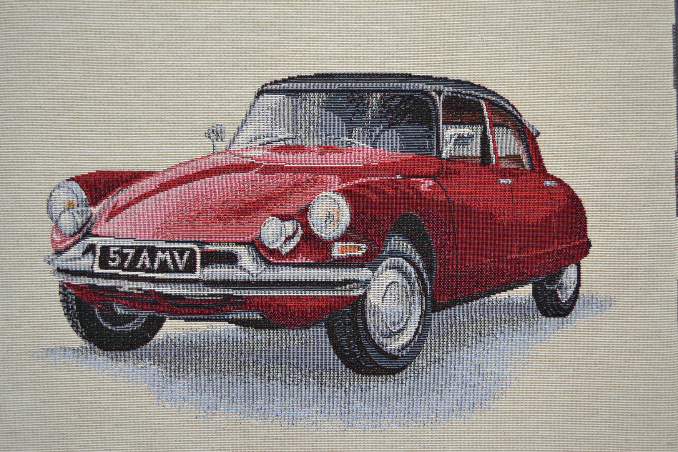 Carré - DS rouge
