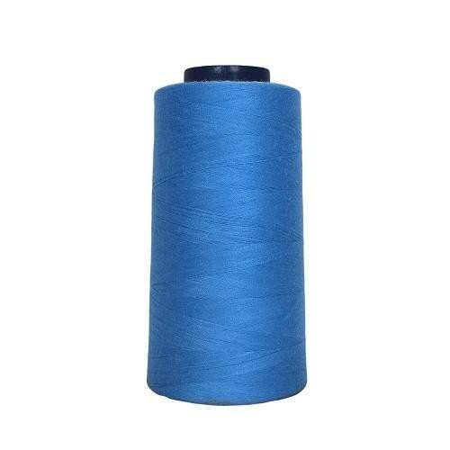 Mercerie - Cône fil bleu moyen