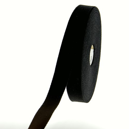 Sangle 30mm - Noir rouleau de 15 mètres