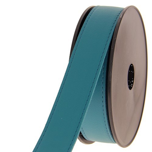 Sangle - Simili cuir bleu canard