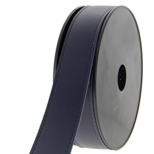 Sangle - Simili cuir bleu marine