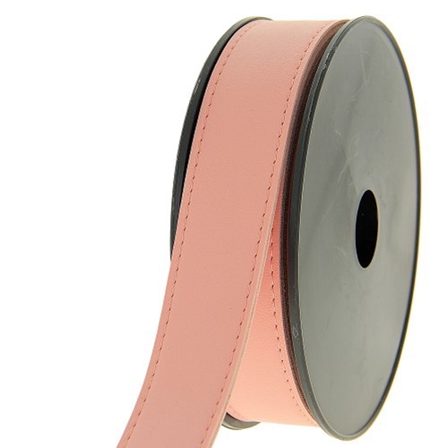 Sangle - Simili cuir rose