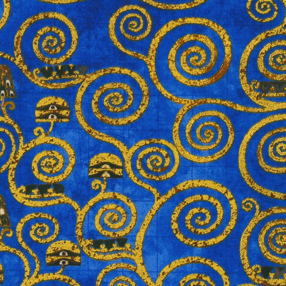 PATCH- arabesque bleu