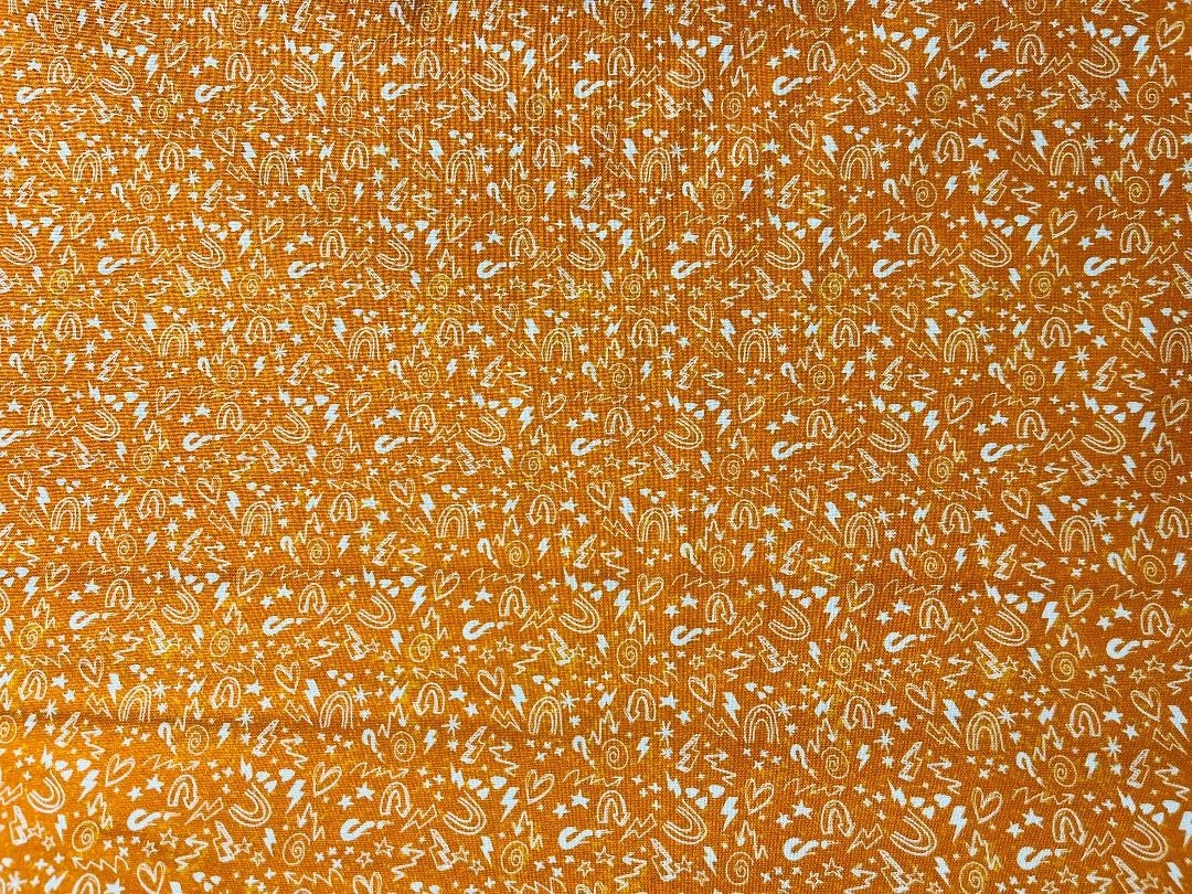 Eclair fond orange