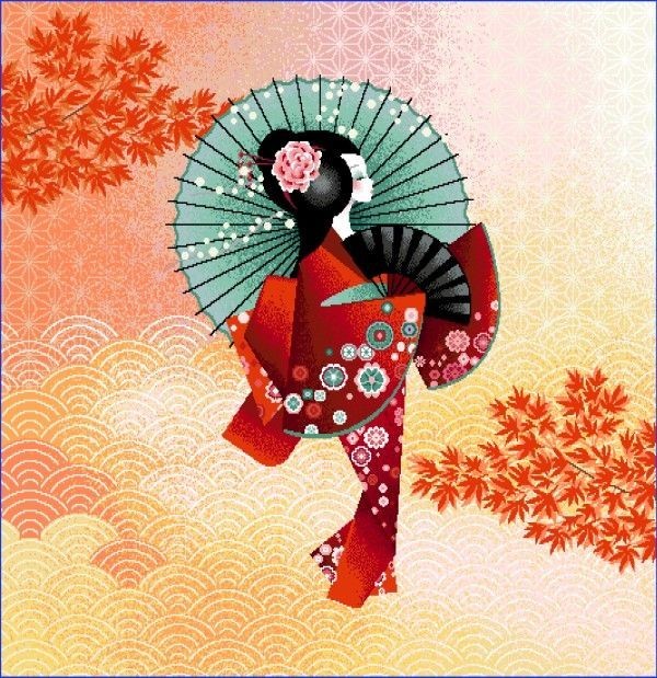 Carré -Kokeshi 7