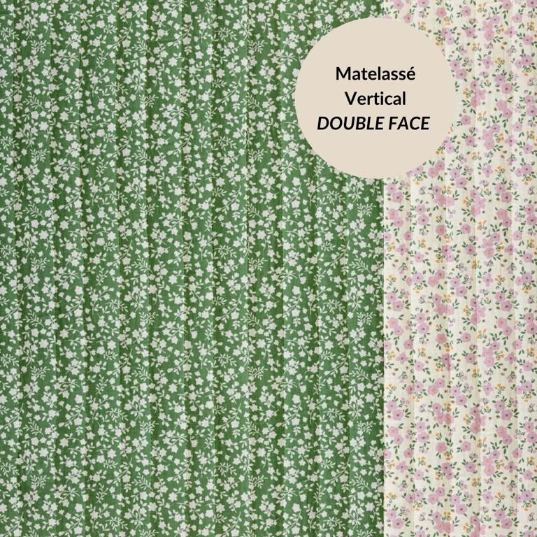 Matelassé - fleurs