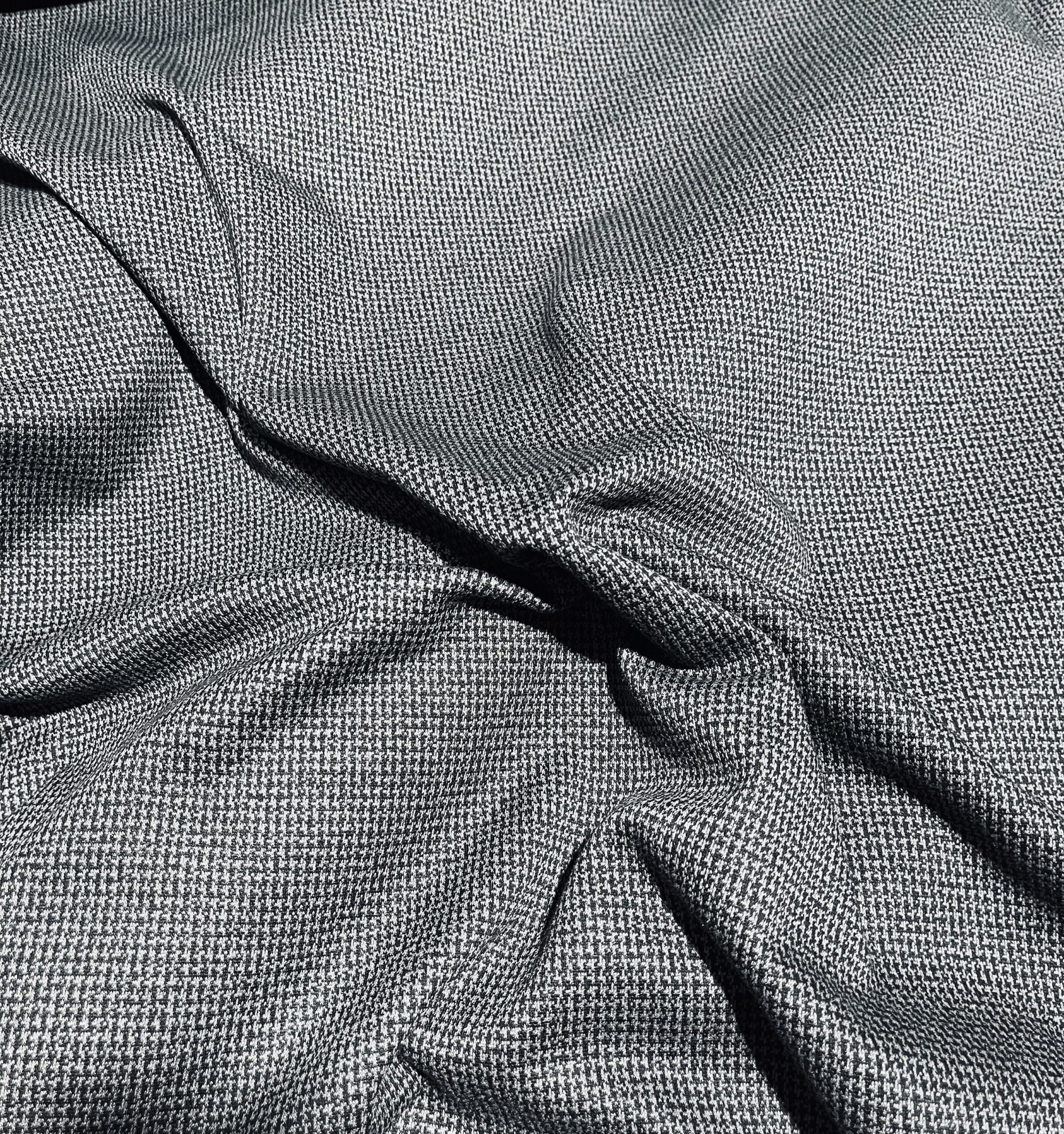 Jacquard Classic pied de poule noir et gris