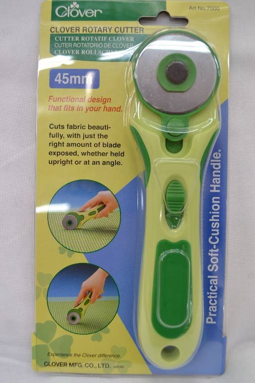 Mercerie - Cutter rotatif Clover 45mm