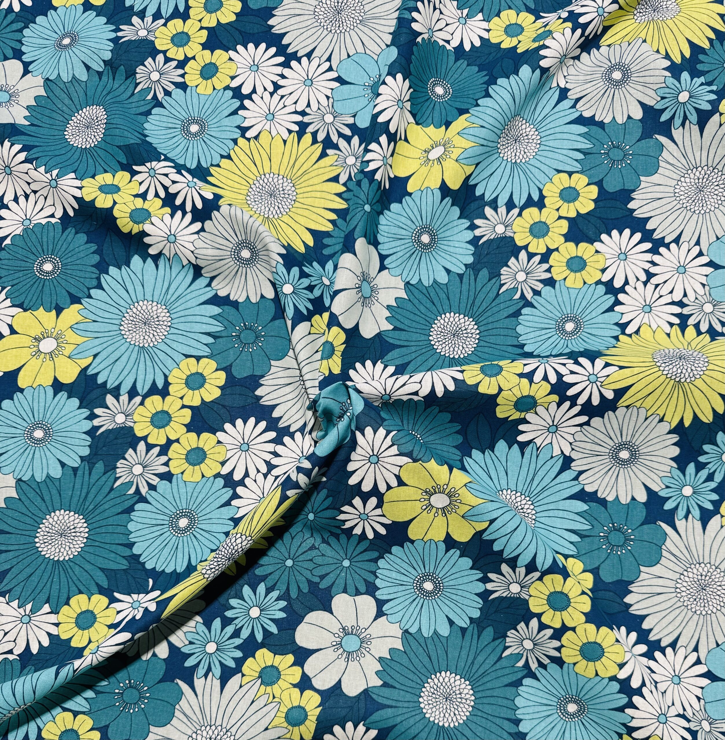 Fleur Ibiza bleu.