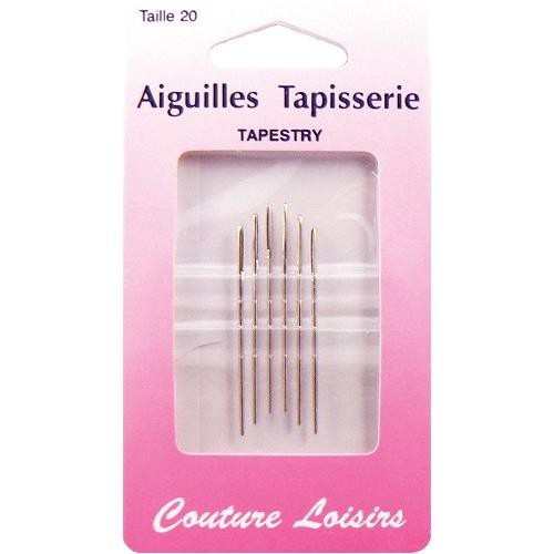 Mercerie - Aiguilles tapisserie taille 20