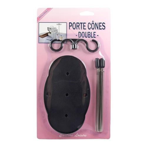 Mercerie - Porte cônes double