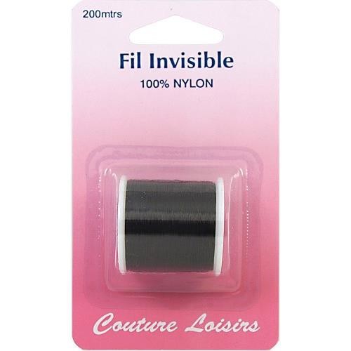 Mercerie - Fil invisible noir