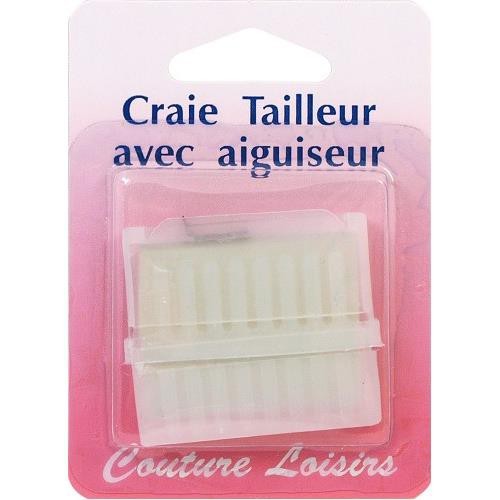 Mercerie - Craie tailleur avec aiguiseur